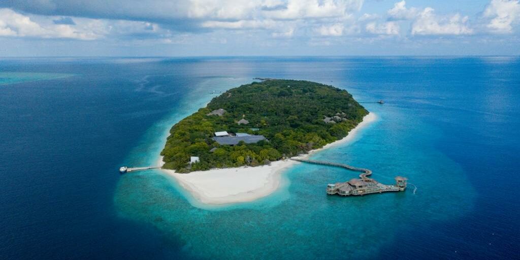 Soneva Fushi Aerial