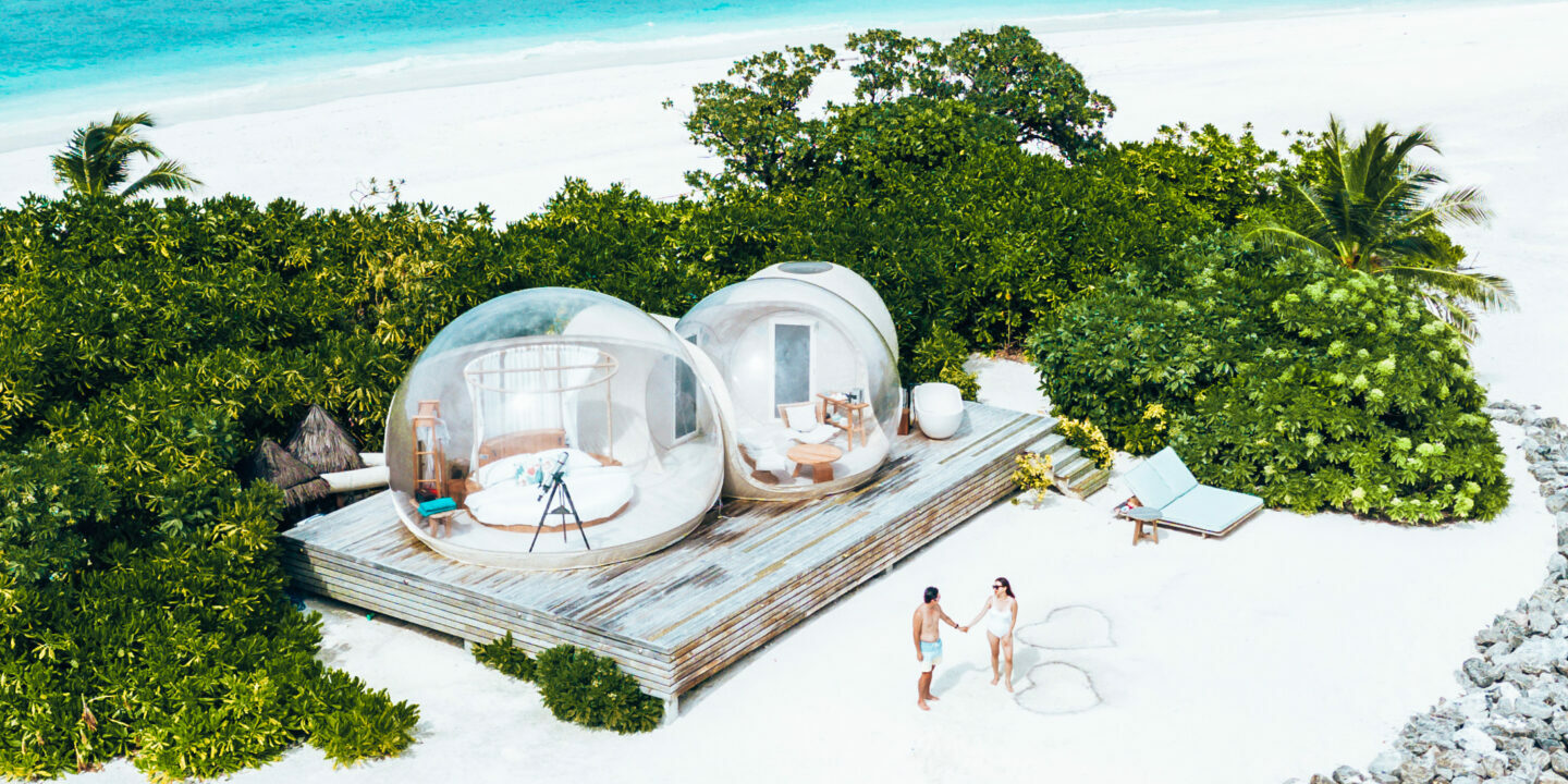 Dream bubble at Finolhu